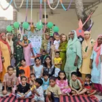 Cultural programs organized in Shiv Colony on the occasion of Hariyali Teej