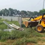 DTP launched a yellow paw on the construction of colonies being developed illegally at two places