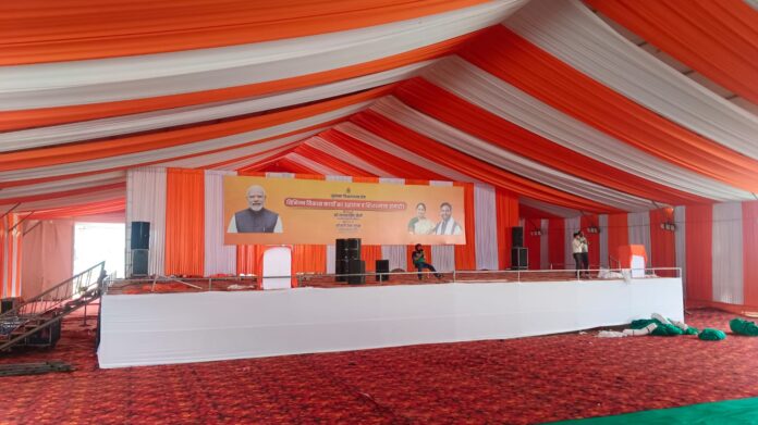 Development work in Julana