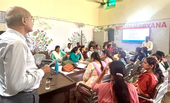 Discussion focused on FLN goals in DPIU meeting, emphasis on improving teaching quality