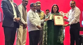 Chandigarh News : एंटरप्रेन्योर परमजोत कौर भाटिया को एमिनेंस अवॉर्ड मिला