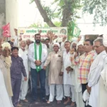 Farmers started indefinite sit-in protest, accused MPs and MLAs of ignoring them