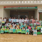 Forest department organized painting and eco quiz for environmental awareness