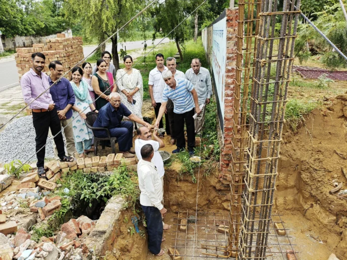 Foundation stone laid for Babu Rao Mohar Singh Heritage Gate