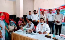 Gurugram News : महिलाओं व बच्चों के लिए लगाया निशुल्क जांच शिविर