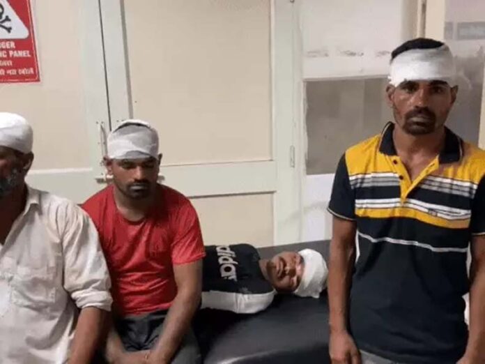 Yamunanagar News: यमुनानगर में दो पक्षों में जमकर चले लाठी-डंडे और पत्थर
