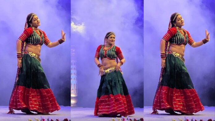Gori Nagori Dance: गोरी नागोरी के कातिल मूव्स! 'तेरी आंख का यो काजल' पर डांस ने उड़ाए होश