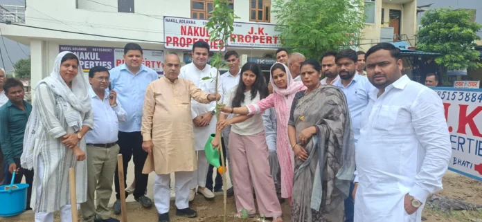 Institutions should come forward for plantation, nurture the planted saplings like children Moolchand Sharma