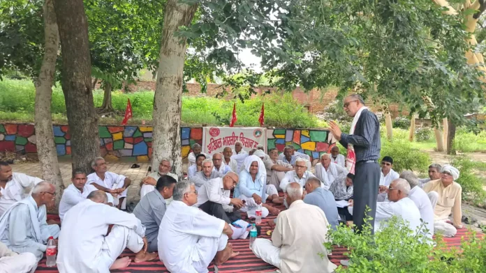 Bhiwani News : किसान सभा व संयुक्त किसान मोर्चा ने की किसानों की गिरफ्तारी की निंदा