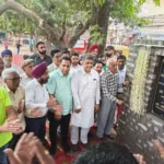 MP Manish Tiwari inaugurated CCTV camera in Moulijagra village