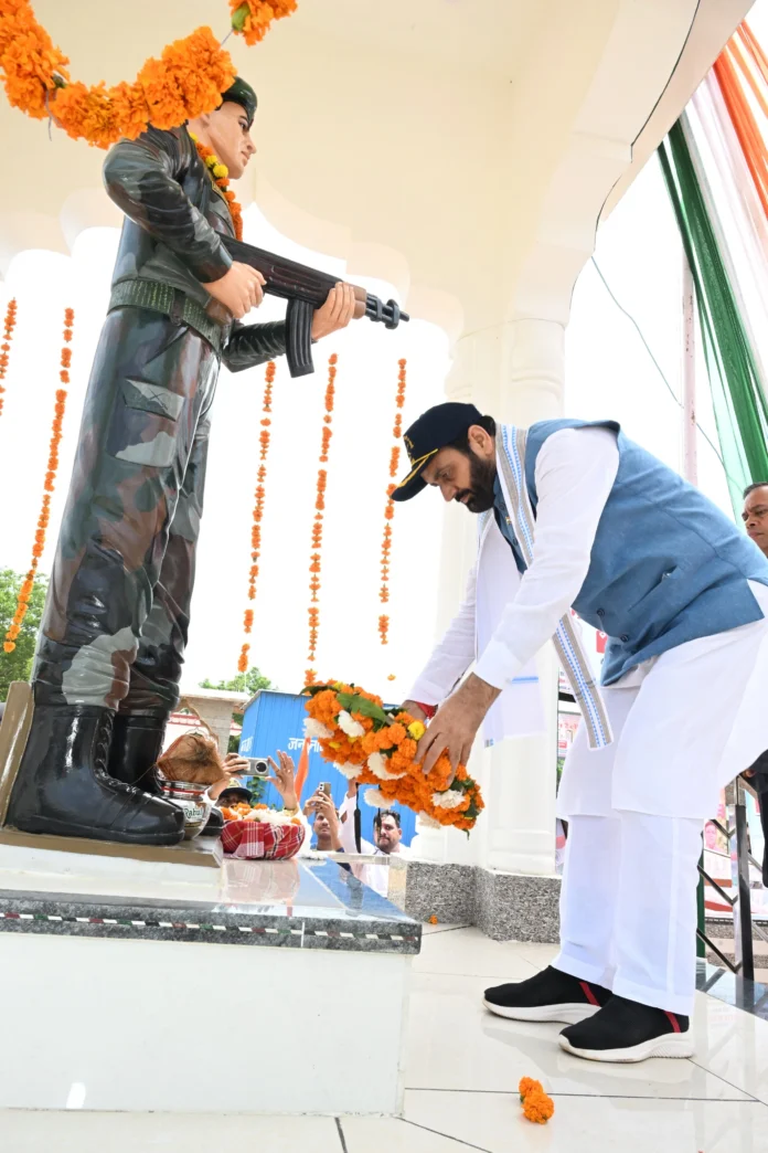 Martyrs are a source of inspiration for future generations Chief Minister Naib Singh Saini
