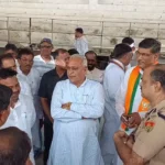 Bhiwani News : भिवानी में होने वाले दक्ष प्रजापति जयंती समारोह की तैयारियों का जायजा लेने पहुंचे मंत्री रणबीर गंगवा