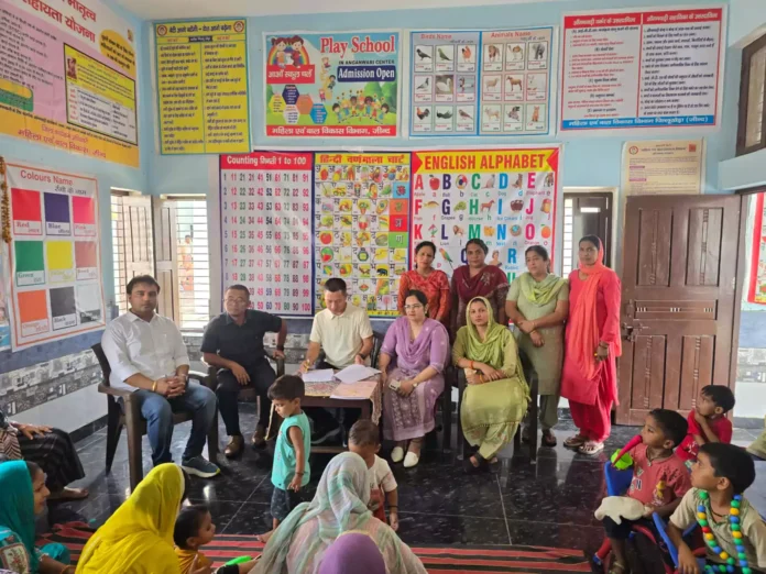 Jind News : मिजोरम टीम ने किया आंगनबाड़ी केंद्रों का किया निरीक्षण