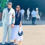 Neeraj Chopra: पत्नी के साथ विंबलडन देखने पहुंचे ओलंपियन नीरज चोपड़ा