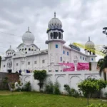 On the second day, a huge crowd of devotees gathered at Gurdwara Panjokhra Sahib, thousands of devotees bowed down