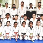 Players showed their strength in national karate camp