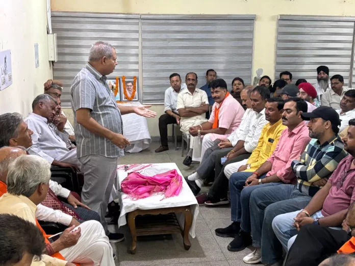 Proud felicitation ceremony of newly appointed state office bearers of BJP