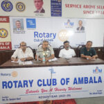 Ambala News : रोटरी क्लब अंबाला ने बजट मीटिंग का किया आयोजन