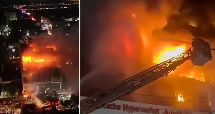 Iraq Shopping Mall Fire
