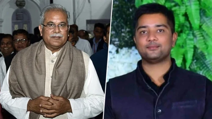 Money Laundering Case: छत्तीसगढ़ के पूर्व सीएम भूपेश बघेल के बेटे चैतन्य बघेल को ईडी ने किया गिरफ्तार Money Laundering Case