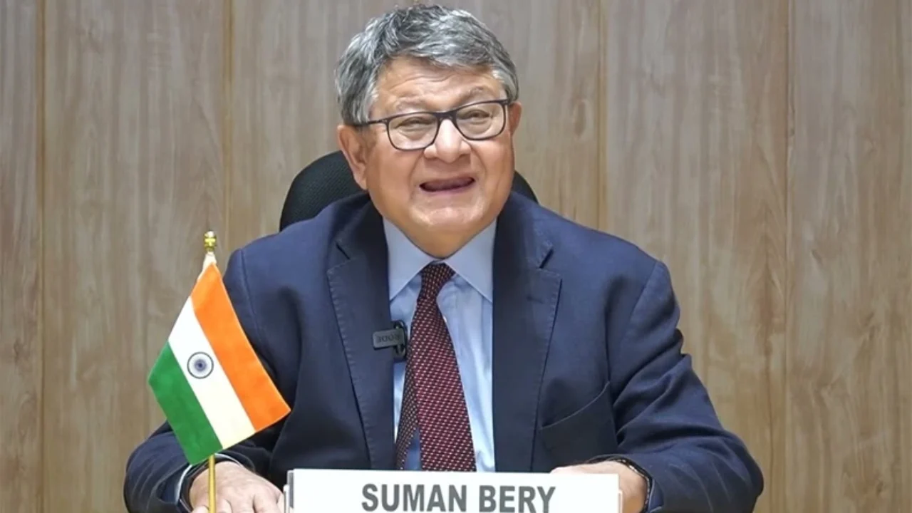NITI Aayog VC: भारत में प्रगति मजबूत सुरक्षा तंत्र व विकास को बढ़ावा देने वाले सुधारों की दोहरी रणनीति का परिणाम