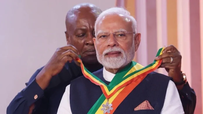 PM Modi Ghana Visit