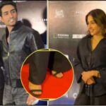हील्स ने बीच रेड कार्पेट पर दिया धोखा, लेकिन Sara Ali Khan ने संभाला मूड! फिर पैप्स ने बोल दी ये बात