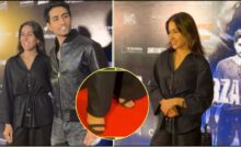 हील्स ने बीच रेड कार्पेट पर दिया धोखा, लेकिन Sara Ali Khan ने संभाला मूड! फिर पैप्स ने बोल दी ये बात
