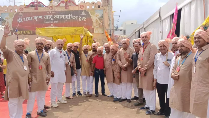 11 thousand Shyam lovers took out a grand Nishan Yatra in the city