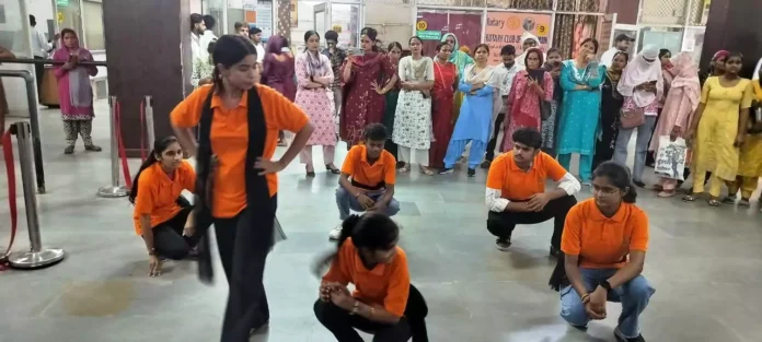 Awareness about HIV virus created through street play