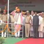 CM Naib Saini: रोहतक में सीएम नायब सैनी ने फहराया तिरंगा