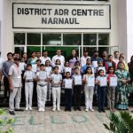 Mahendragarh News : जिला न्यायिक परिसर में सड़क सुरक्षा जीवन रक्षा का समापन कार्यक्रम आयोजित