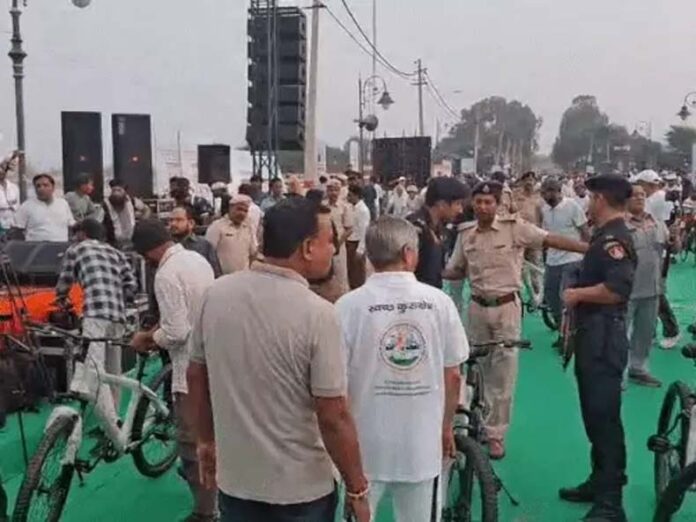 CM Nayab Saini: सीएम नायब सैनी ने कुरुक्षेत्र में साइक्लोथॉन यात्रा को दिखाई हरी झंडी