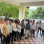 Jind News : बिजली कर्मियों ने एसई कार्यालय पर किया प्रदर्शन