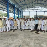 Farmers are adamant against the insurance scam, the protest continues on the 20th day