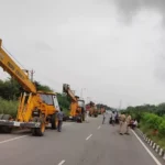 Jind News : दिल्ली-पटियाला नेशनल हाईवे पर पलटा गैस का टैंकर