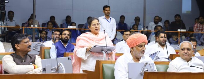 Haryana Monsoon Session : विपक्ष कानून-व्यवस्था को लेकर फैला रहा है अफवाह : विधायक शक्ति रानी शर्मा