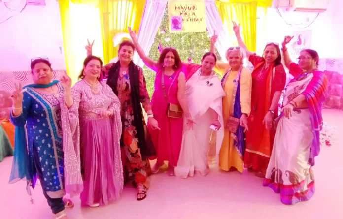 Mayur Kala Kendra organized a holy fair in Samarpam Society Faridabad News : मयूर कला केन्द्र द्वारा समरपाम सोसायटी में पावन मेले का आयोजन