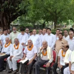 Faridabad News : मूलचंद शर्मा ने राष्ट्र के महापुरुषों को दी श्रद्धांजलि, प्रत्यक्षदर्शियों हुए सम्मानित