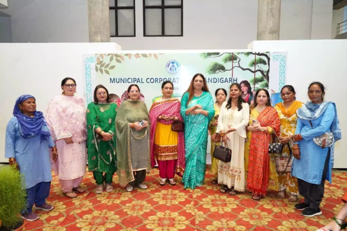 Municipal Corporation's Teej festival and honouring of women workforce