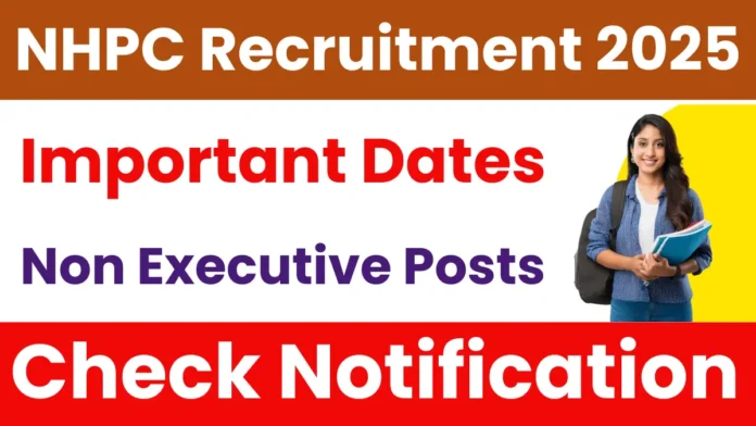 NHPC issued notification for recruitment on 248 osts