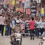 Manisha Murder Case: मनीषा हत्याकांड के विरोध में प्रदेशभर के छात्र सड़कों पर उतरे