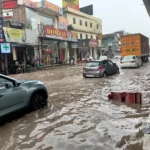Rain brings relief from heat, but Zirakpur is hit by waterlogging