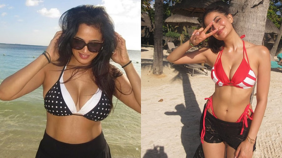 Shweta Tiwari Bikini Look: श्वेता तिवारी का ग्लैमरस अंदाज़, बेटी पलक को भी कर दिया पीछे