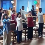 Students were informed about the harm caused by ragging through a short film