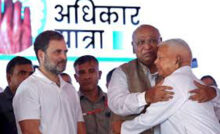 Vote Adhikar Yatra : हम बिहार में वोट चोरी नहीं होने देंगे : राहुल गांधी
