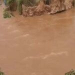 Markanda River: कुरुक्षेत्र के गांव नैसी में मारकंडा नदी का तटबंध टूटा