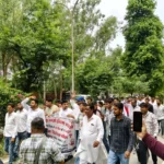 Jind News : जिला तथा प्रदेश में बढ़ती अपराधिक वारदातों के रोष स्वरूप यूथ कांग्रेस ने किया प्रदर्शन