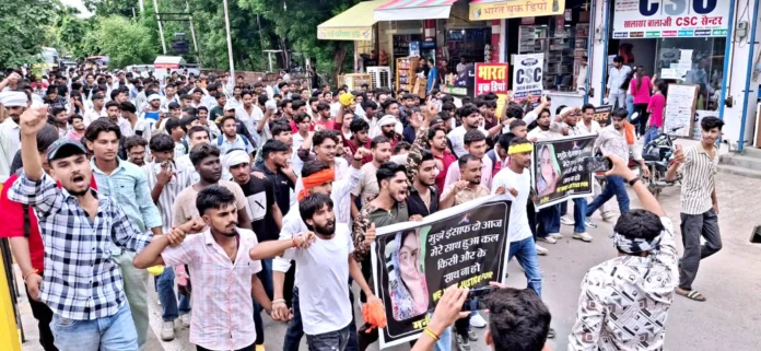 Manisha Case Update : जस्टिस फॉर मनीषा की मांग को लेकर यूथ उतरा सड़कों पर
