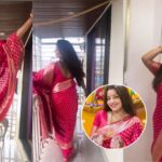 Monalisa Viral Dance: झुमके, मेहंदी और रेड साड़ी में बला की खूबसूरत दिखीं मोनालिसा, फैंस बोले– अप्सरा लग रही हो